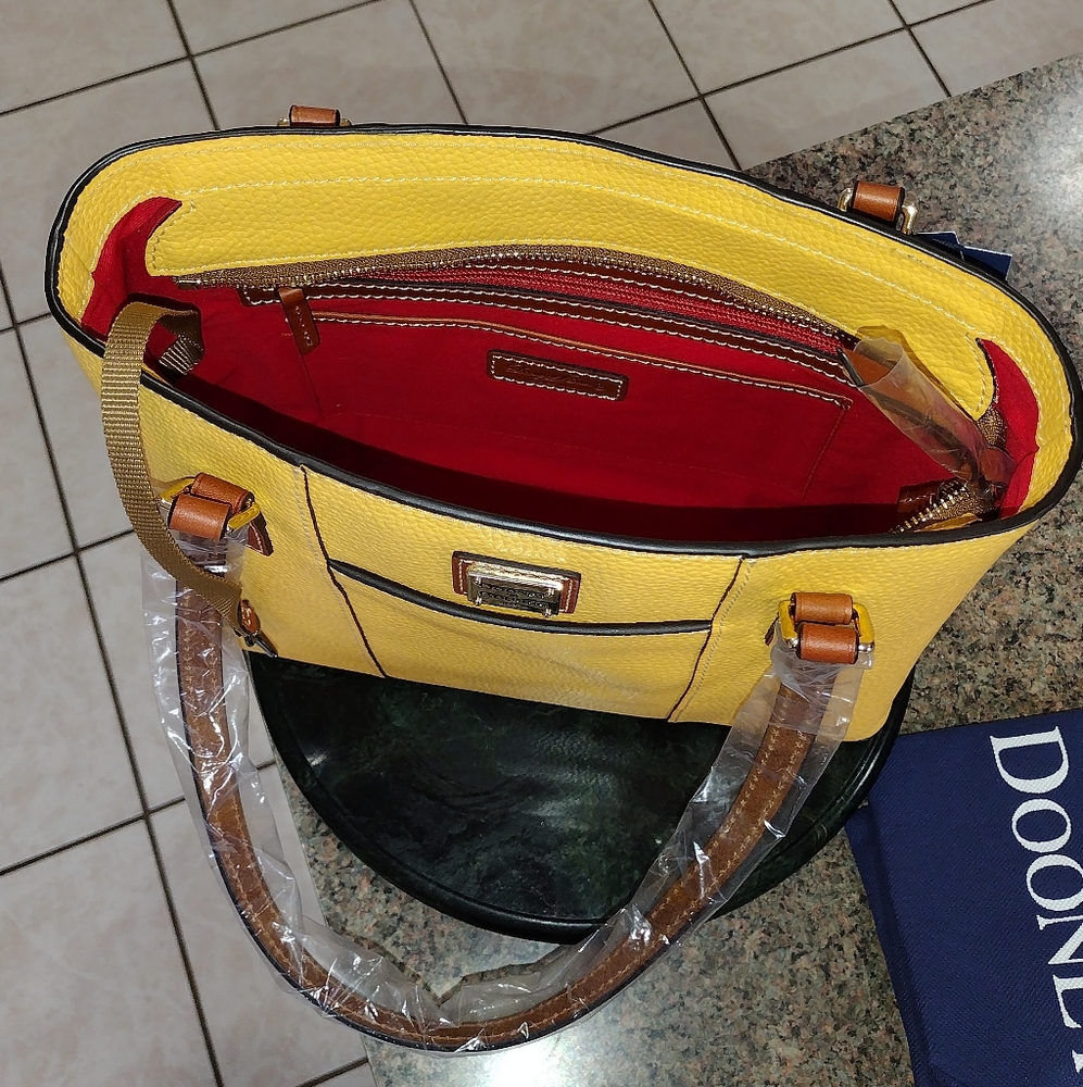 NWT Dooney & Bourke Pebble  Grain Lexington Shopper Tote - Picture 12 of 15